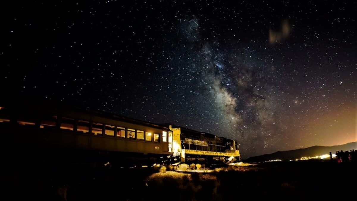 Sunset, Stars, and Champagne Train